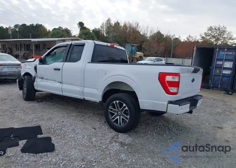 2021 Ford F-150 Xl z USA, uszkodzony, nr VIN 1FTEX1EP9MKD68412